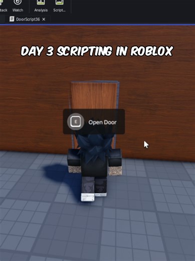 Roblox Studio: Ngày Thứ 3 Tập Script