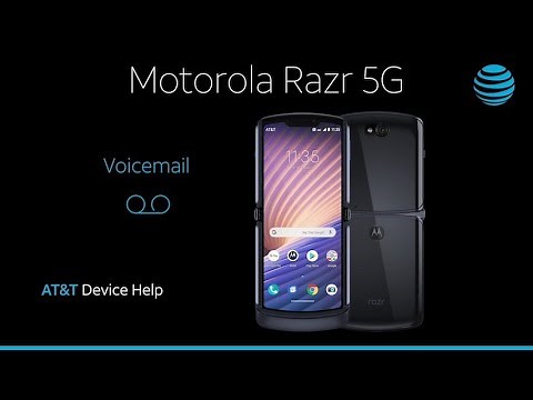 Learn How to use Voicemail on Your Motorola razr 5G | AT&T Wireless