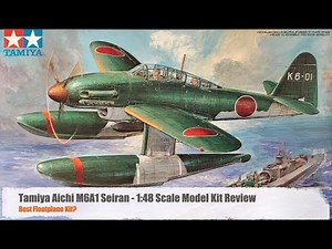 Tamiya 1:48 M6A1 Seiran Review - Best Float Plane Model?