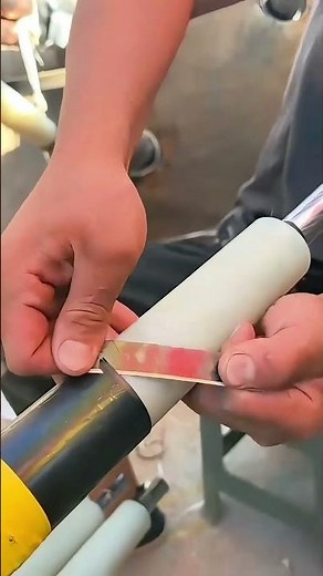 Demonstration of hand-chamfering skills, how many points can you get for your chamfering?