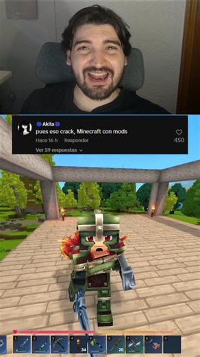 MrHugo😎 on Instagram: "HYTALE es MINECRAFT con MODS? #minecraft #hytale"