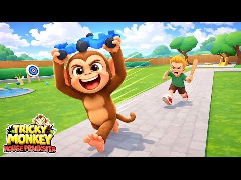 Tricky Monkey: House Prankster – Android Gameplay #3