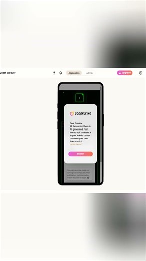 [www.codeflying.app]AI turned it into an interactive game 📖#AI #AIGenerated #AITools #Nocode