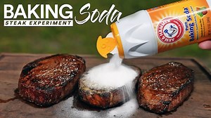 Baking Soda Steak = ??? 🤔 | Guga Foods