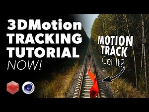 c4d Tutorial - 3D Motion Tracking and Compositing [Redshift / After Effects]