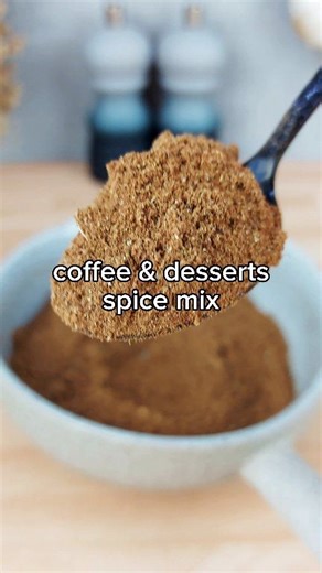 Your coffee deserves better than plain sugar. This is our homemade Coffee & Desserts spice mix - warm, cosy, and seriously addictive ☕🍫 Perfect for coffee, hot chocolate, desserts, porridge, or even sprinkled over baked goods. The full spice mix recipe is in the comments 👇 And if you love making your own blends, the full collection of recipes is inside our Ultimate Spice Mix Guide, plus real dishes using them in Cooking with Spice Mixes. Both are available together as a discounted bundle. Comm