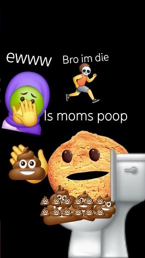 he pooping toilet on