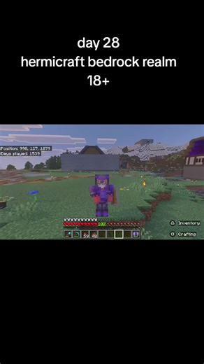 Day 28: Hermicraft Bedrock Realm Adventures