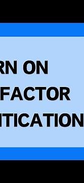 How To Turn On Facebook Two Factor Authentication (2024)