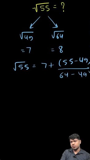Square Root of Any Number | Fast Trick for Board & JEE | Kameshwar Sir