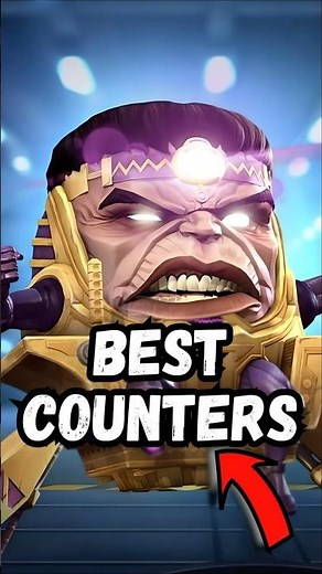 BUFFED MODOK BEST COUNTERS! MCOC 😱💥#mcocgameplay #marvelcontestofchampions #modok