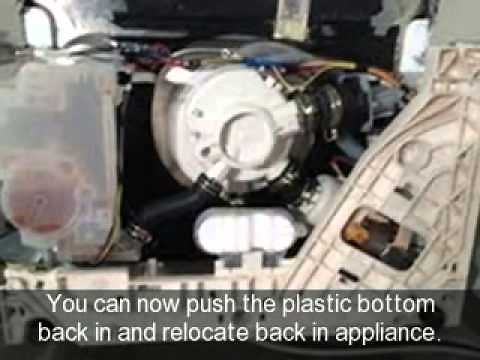 How to change the heater element on a dishwasher