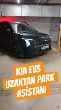 How to use the remote parking assistant on the Kia EV3? #remoteparkassist #kiaev3 #ev3