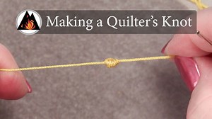 Do the knots in your bead embroidery or sewing project pull through the material? Check out this neat technique! | Fire Mountain Gems and Beads