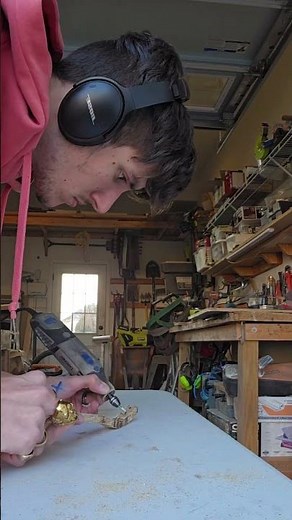 making a Churchwarden pipe! #starwars #lotr #woodworking #pipe #fyp #handmade #custom #3d #cosplay