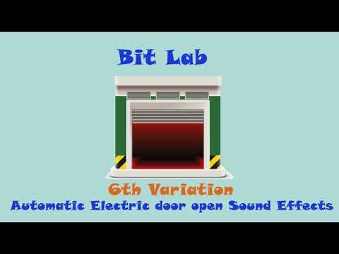 Automatic Electric Door Open Sound Effects Short to Long Tone
