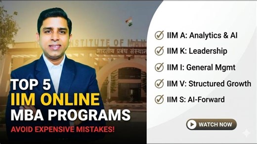 Stop! Don’t Pick an IIM Online MBA Until You Watch This (Top 5 + Fit Check) | RiseUpp