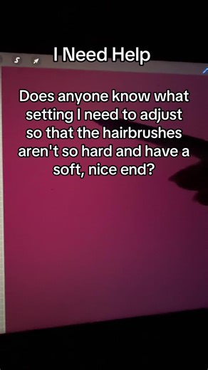 How to Adjust Hairbrush Settings in Procreate