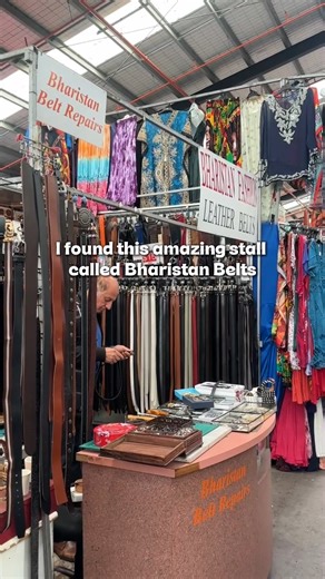 Did you know you can custom make a leather belt at Dandenong Market? 👖 Sam from Bharistan Belts specialises in genuine, custom-made leather belts as well as belt and handbag repairs 👜 Having been in the business since 1999, Sam has plenty of experience up his sleeve. His favourite part about working in the business is being able to please his loyal customers and provide quality belts and craftsmanship. He also prides himself on offering belts to suit anyone and any size, with sizes up to a 60-