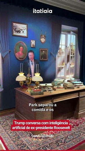 TRUMP TALKS TO PRESIDENT ROOSEVELT AI