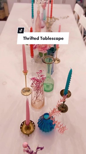Creating a Stunning Thrifted Tablescape | Table Decor Inspiration