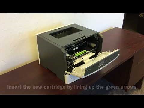 How to Replace Your Lexmark MS610 Toner Cartridge