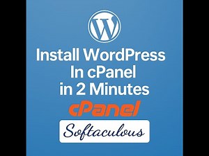 002 | How To Install WordPress In cPanel 2025 | Softaculous Method Step By Step