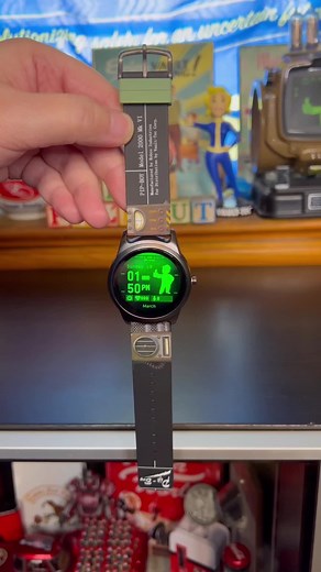 Fallout watch and a new watchband! #fallout #fallouttok #mrsfallout #vaulttec