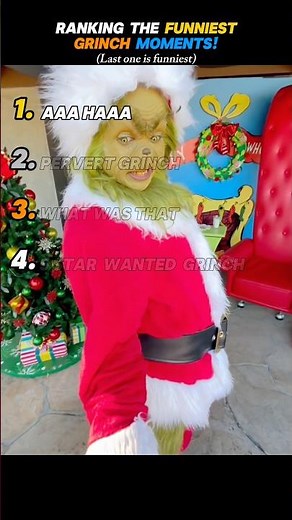 Ranking the Funniest Grinch Moments!