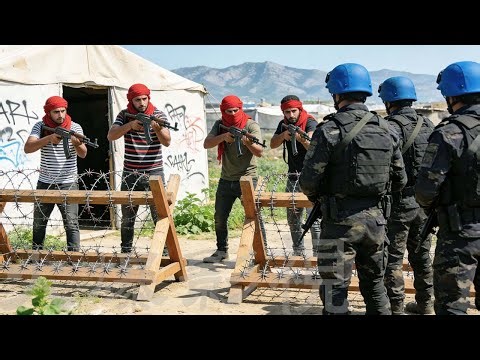 Action Movie! Special forces storm to rescue, ambushed by terrorists! They unleash full firepower!