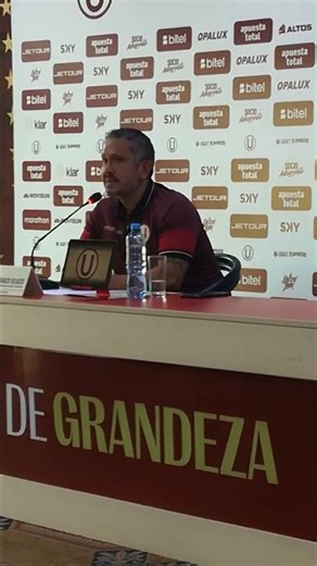 Universitario. Franco Velazco responde sobre el contexto de la U
