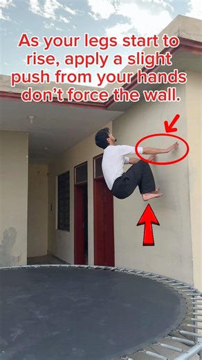 Palm flip tutorial Technique Analysis ✅💯 #backflip #short #tutorial