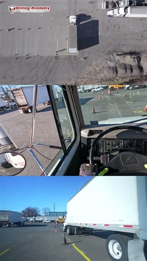 STRAIGHT LINE BACK MANEUVER IN ACTION!