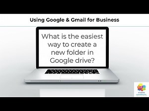 What is the easiest way to create a new Google Drive Folder in Gmail or Google Workspace?