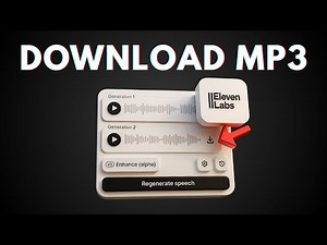 How to Download ElevenLabs Text-to-Speech Audio in ONE Click