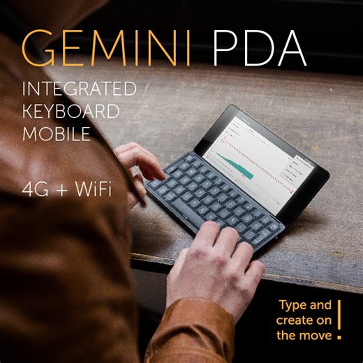 Gemini PDA Android & Linux keyboard mobile device by Planet Computers - Indiegogo