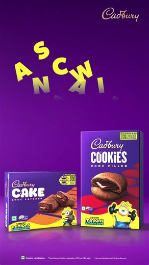 Cadbury Cakes and Cookies now with a Minion surprise! | Kannada
