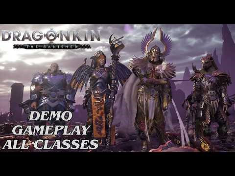 DRAGONKIN The Banished - All Classes, Gameplay, Demo