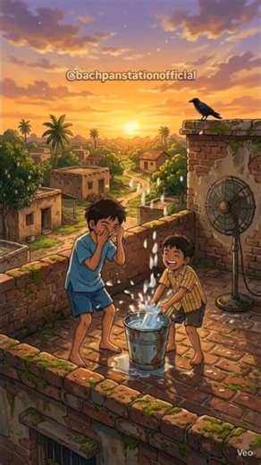 Bachpan Mein Likhi Kahani Meri🌅So Nostalgic🥺#bachpanstation #nostalgia #90skids #retronostalgia