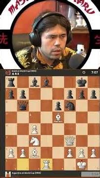 Hikaru's Brilliant Strategy Explained #chesscom #chessopenings #chessmaster #hikaru