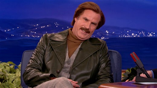 Ron Burgundy shares his secret recipe for great hair. | Team Coco