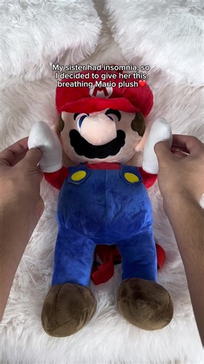 I love my breathing Mario❤️🥹 #mario #mariokart #insomnia #mariobros