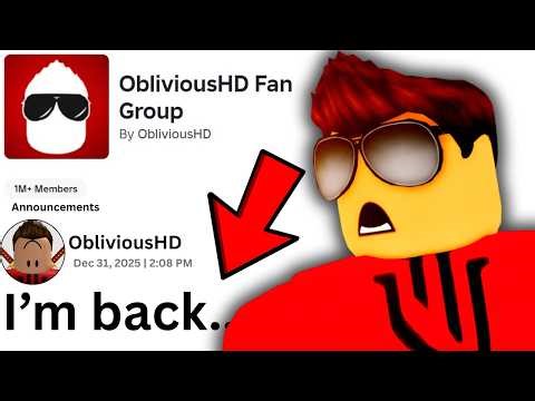 The RETURN of Roblox YouTuber ObliviousHD!