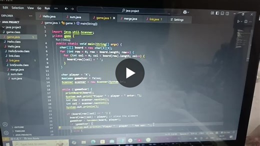I recently built a Tic-Tac-Toe game using Java, and it was a great way to strengthen my coding skills! This project helped me understand: ✅ Object-oriented programming – structuring the game logic… | Jayashri Jadhav