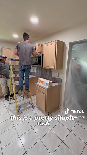 HOW-TO: Remove a Mounted Microwave (EASY DIY Home Improvement Projects). Kitchen Makeover Alert! 🎙️ Looking to unmount that microwave without the headache? Get ready for a step-by-step adventure that’ll have your kitchen transformed in no time. #kitchenrenovation #microwaveremoval #diykitchenupgrade #kitchenmakeover #renovatewithease #kitchenrevamp