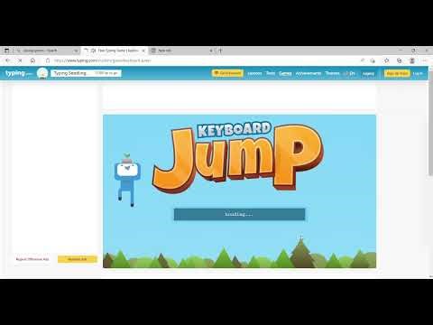 Free Typing Game Keyboard Jump Game Typing