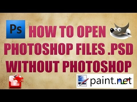 How to open PSD Files without Installing Adobe Photoshop