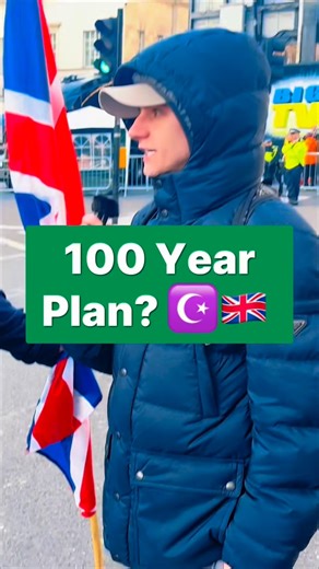 The Saviour on Instagram: "100 Year Plan? ☪️🇬🇧 #utk #tommyrobinson #uk #islam #reels"