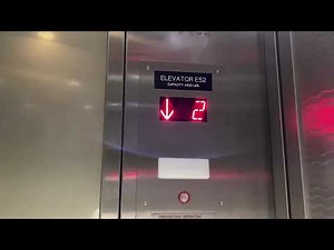 Thyssenkrupp elevator at George bush intercontinental airport IAH