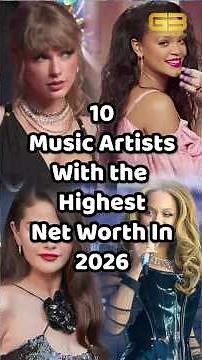 10 Music Artists With The Highest Net Worth In 2026
